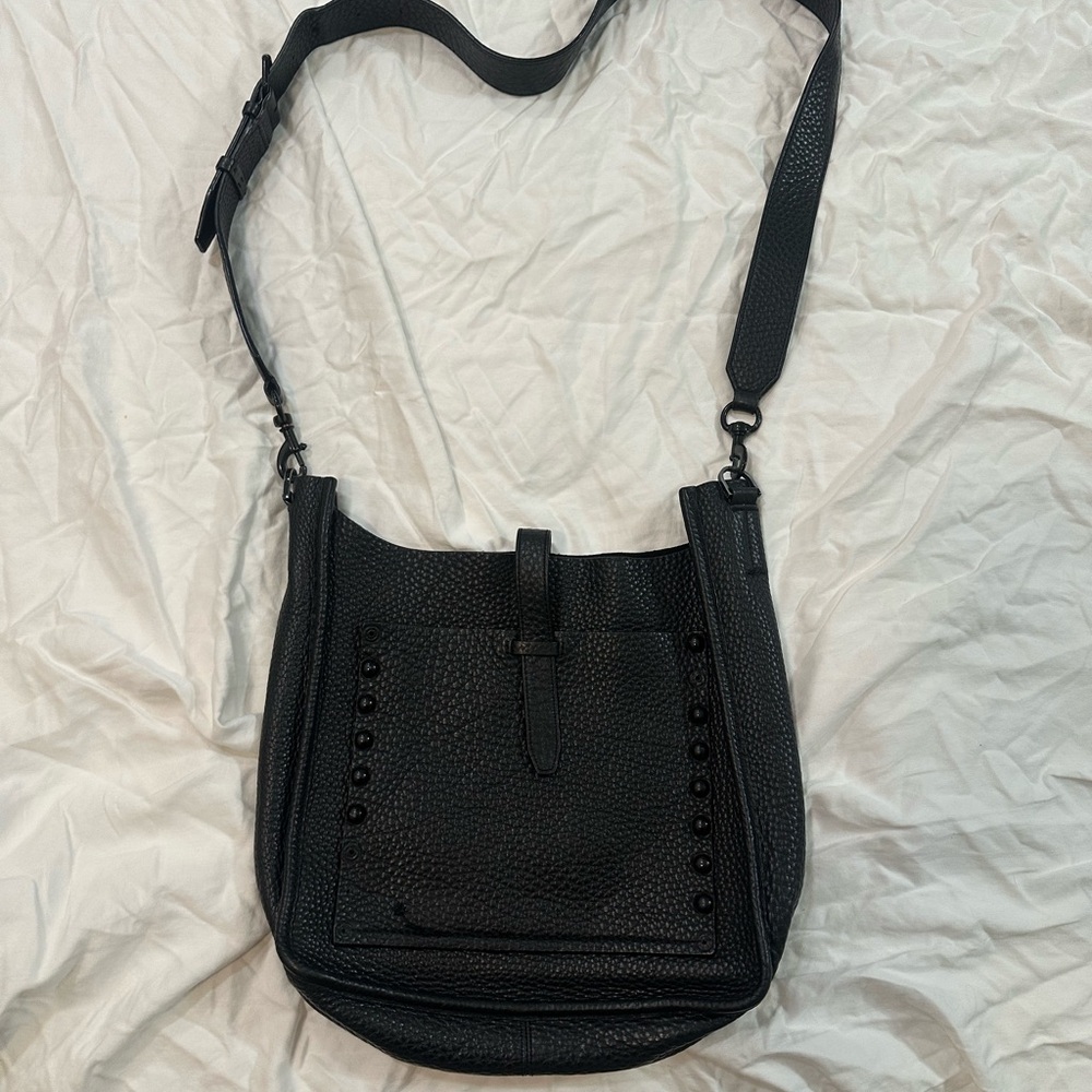 Rebecca Minkoff Black Leather Shoulder Bag